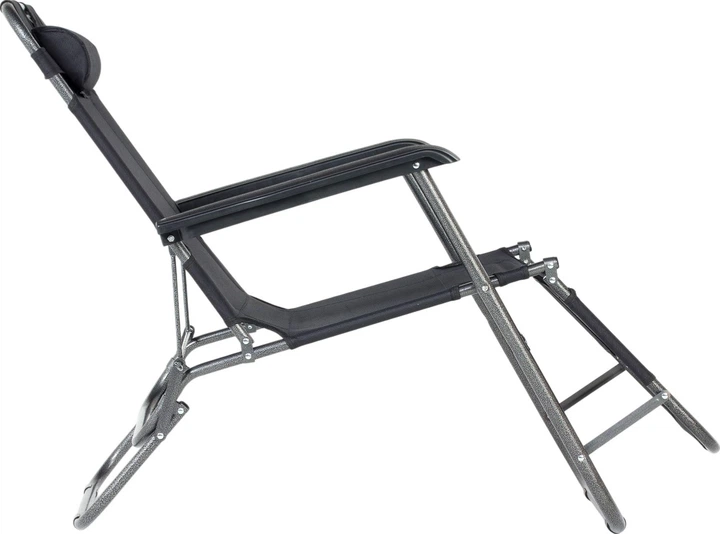 Leżak Meven Foldi Czarny  - obraz 3