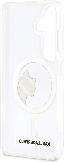 Чохол Karl Lagerfeld IML Peekaboo Choupette MagSafe для Samsung Galaxy S26 Transparent (KLHMS26S6HCPSCT) - зображення 7