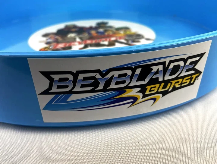 Арена для Beyblade Burst Голубая 35 см — стадион для битв Бейблейд - изображение 4