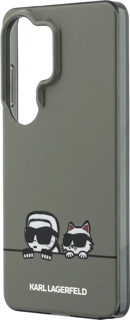 Чохол Karl Lagerfeld IML Peekaboo Karl&Choupette MagSafe для Samsung Galaxy S26 Ultra Black (KLHMS26L6HPKACK) - зображення 6