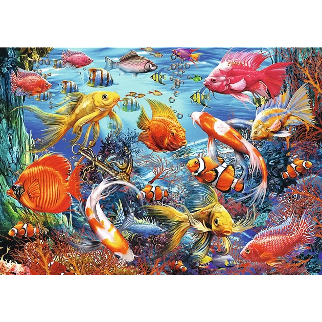 Пазл Trefl Приховані фігури Підводне життя 1000 елементів 10676 (5900511106763) - зображення 3
