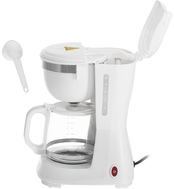 Ekspres do kawy przelewowy Adler AD 4381 Biały - obraz 3