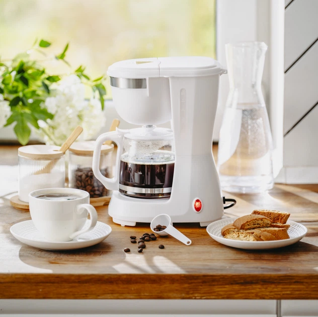 Ekspres do kawy przelewowy Adler AD 4381 Biały - obraz 13