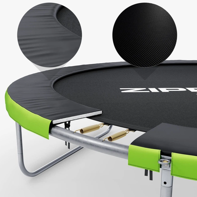 Батут Zipro Premium 252 см із Внутрішньою Захисною Сіткою Jump Pro 8FT IN - Фото 6 Батут Zipro Premium 252 см із Внутрішньою Захисною Сіткою Jump Pro 8FT IN - изображение 6