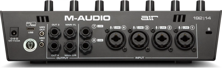 Аудіоінтерфейс M-Audio AIR 192/14 USB (694318024461) - зображення 2