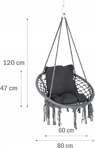 Huśtawka ogrodowa Meven Comfy - obraz 8