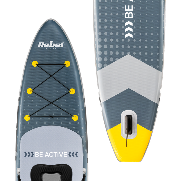 SUP-дошка REBEL ACTIVE RBA-4501 з сидінням Сірого кольору - изображение 3