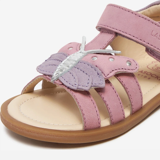 Детские кожаные сандалии для девочки Lasocki Kids HAPPY CI12-2644-11 5904862295374 28 Фиолетовые (5904862295404) - Фото 7 Детские кожаные сандалии для девочки Lasocki Kids HAPPY CI12-2644-11 5904862295374 28 Фиолетовые (5904862295404) - изображение 7