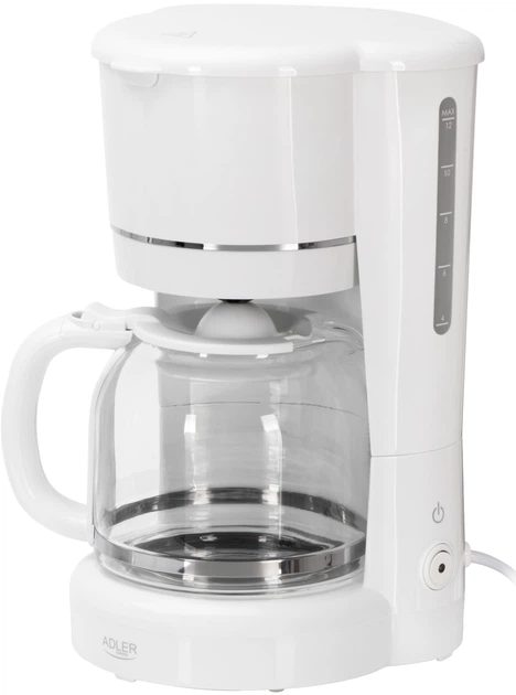 Кавоварка крапельна Adler AD 4383 Біла - зображення 3