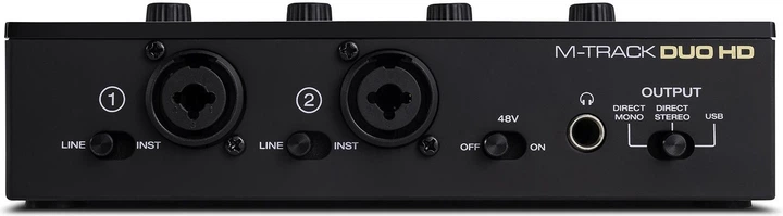 Interfejs audio M-Audio M-Track DUO HD USB (694318026670) - obraz 2