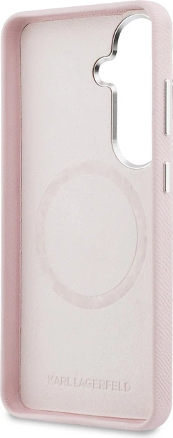 Чохол Karl Lagerfeld K Metal Logo MagSafe для Samsung Galaxy S26 Pink (KLHMS26S5PGFKHGP) - зображення 7