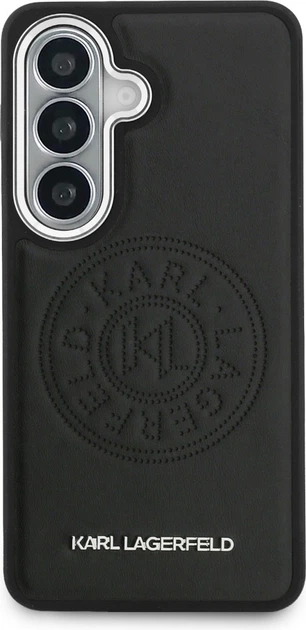 Чохол Karl Lagerfeld Perforated KL MagSafe для Samsung Galaxy S26 Black (KLHMS26SPSKRPMK) - зображення 3