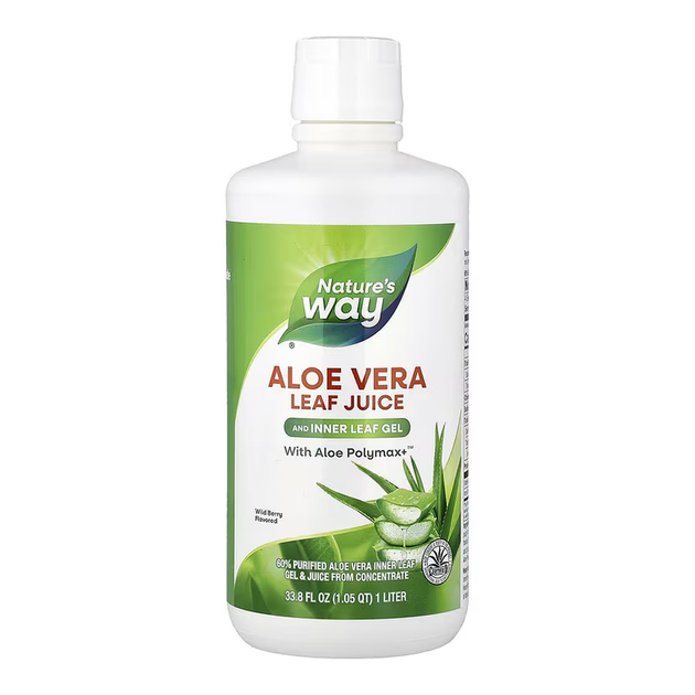Aloe Vera Gel & Juice (Berry) - 1000 ml алое вера гель і сік зі смаком ягід для підтримки травлення, зволоження та загального комфорту організму - Фото 1 Aloe Vera Gel & Juice (Berry) - 1000 ml алое вера гель і сік зі смаком ягід для підтримки травлення, зволоження та загального комфорту організму - изображение 1