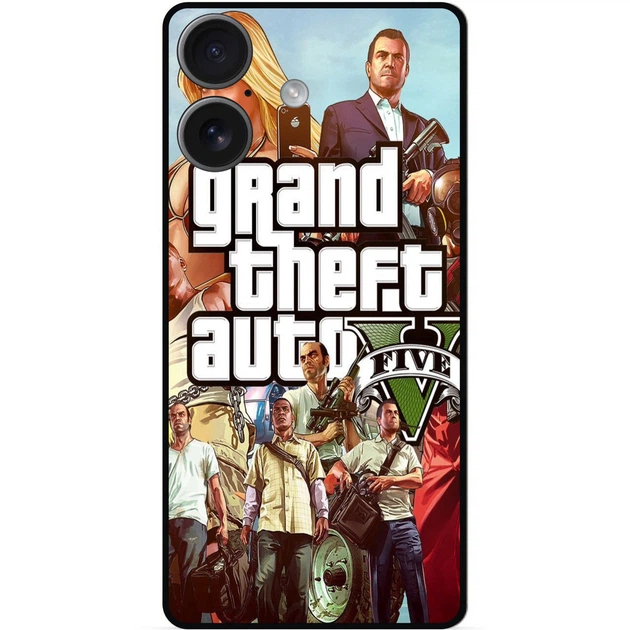 Чохол силіконовий бампер Candy для Iphone 17 із малюнком ГТА GTA - Фото 1 Чохол силіконовий бампер Candy для Iphone 17 із малюнком ГТА GTA - зображення 1