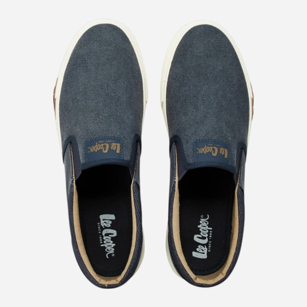 Buty wsuwane męskie Lee Cooper LCW-26-02-4088 45 (30 cm) Granatowe (5901479607101) - obraz 4