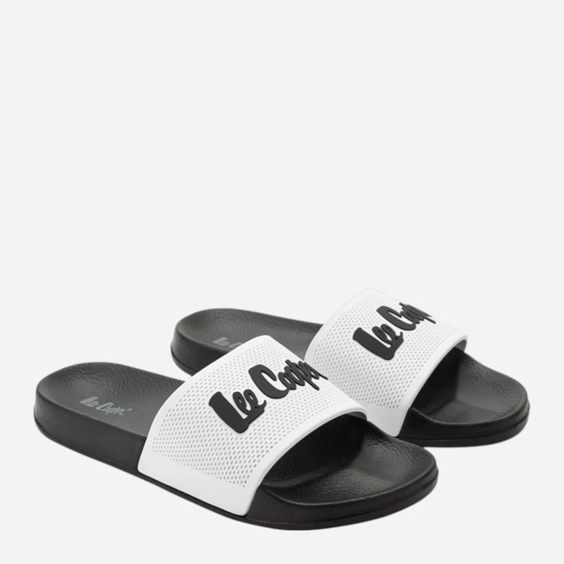 Чоловічі шльопанці для пляжу Lee Cooper LCW-26-07-4162 41 (27.3 см) Білі (5901479612242) - зображення 2