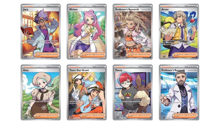 Набор Картки Коллекционные Игра Pokemon Mega Evolution 3шт + Коллекционные Игра Scarlet & Violet - Base Set 3шт - изображение 5