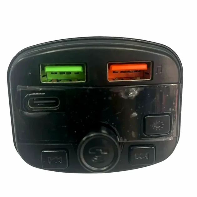 FM-трансмиттер PERVOI CTC-731 с двумя USB и Type-C для автомобиля с Bluetooth и дисплеем - Фото 4 FM-трансмиттер PERVOI CTC-731 с двумя USB и Type-C для автомобиля с Bluetooth и дисплеем - изображение 4