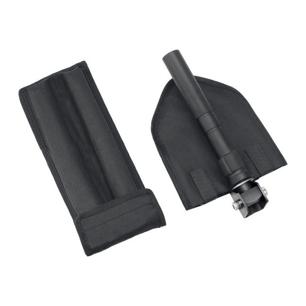 Багатофункціональна лопата NexTool Folding Shovel Medium NE20206 930мм 47–50 HRC 11 функцій Black - Фото 4 Багатофункціональна лопата NexTool Folding Shovel Medium NE20206 930мм 47–50 HRC 11 функцій Black - зображення 4