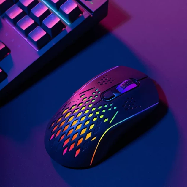 Бездротова ігрова миша Proove Gaming Buzz чорна - Фото 2 Бездротова ігрова миша Proove Gaming Buzz чорна - зображення 2