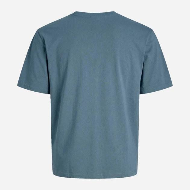 Футболка хлопковая длинная мужская Jack & Jones 12291213 2XL Blue Mirage (5715830433922) - Фото 8 Футболка хлопковая длинная мужская Jack & Jones 12291213 2XL Blue Mirage (5715830433922) - изображение 8