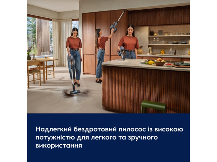 Вертикальний + ручний пилосос (2 в 1) Electrolux EP72H21WET - изображение 6