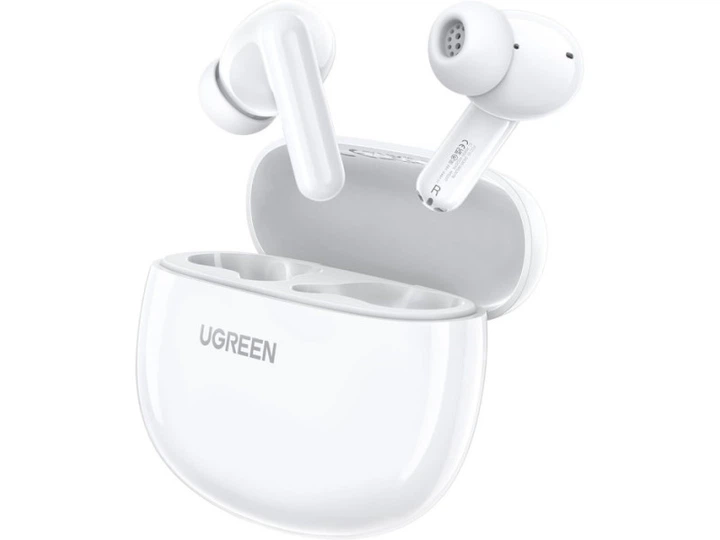 Навушники TWS UGREEN WS207 HiTune T3CWhite (45110) - Фото 1 Навушники TWS UGREEN WS207 HiTune T3CWhite (45110) - изображение 1