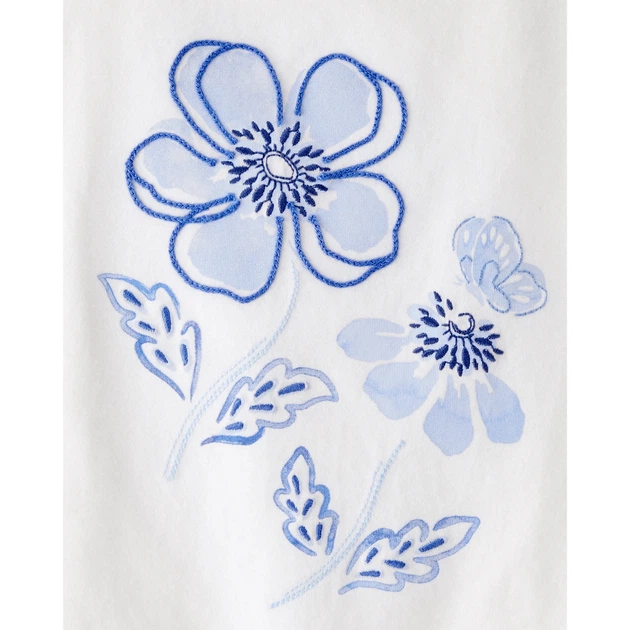 Футболка Carter's для девочки 99-105 см (2S429710_4T) - Фото 2 Футболка Carter's для девочки 99-105 см (2S429710_4T) - изображение 2