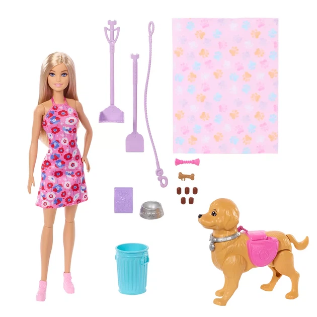 Лялька Barbie Прогулянка з песиком (JJB46) - зображення 2