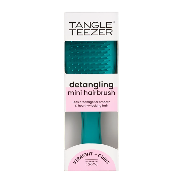 Щітка для волосся Tangle Teezer The Ultimate Detangler Mini Transformative Teal - изображение 6