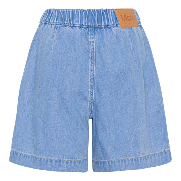 Шорты джинсовые Molo Amari Summer Wash Indigo, цвет голубой, размер 152 (2S24H110.2970) - изображение 2