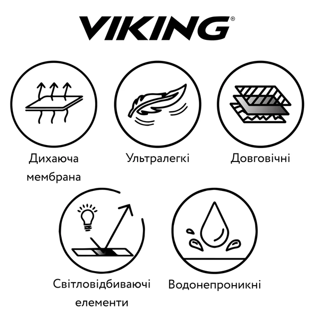 Сапоги Viking Expower Warm GTX 2V, цвет красный, размер 23 (243.94020.0039) - изображение 3