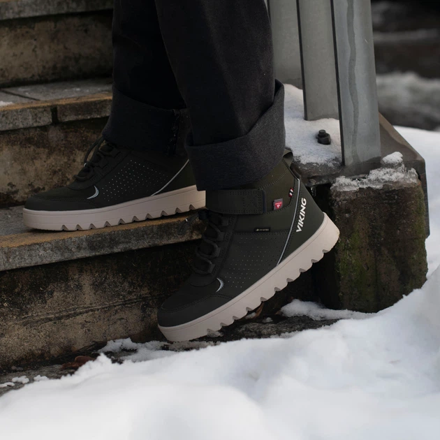 Ботинки Viking Fleek Warm GTX Pine, цвет серый, размер 36 (253.94715.0092) - Фото 3 Ботинки Viking Fleek Warm GTX Pine, цвет серый, размер 36 (253.94715.0092) - изображение 3