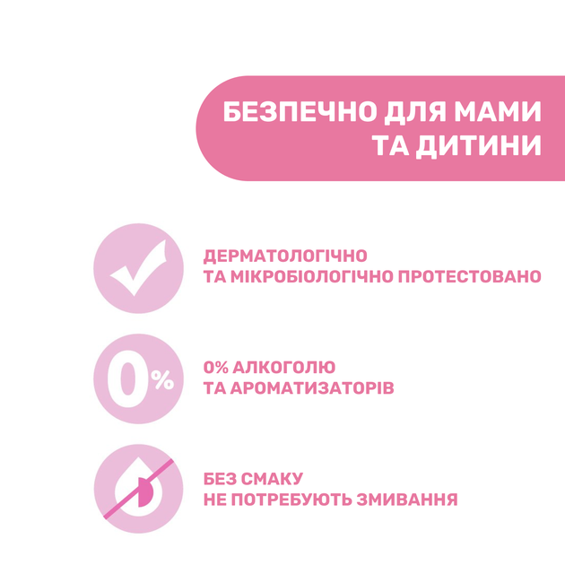 Серветки для грудей очищаючі Chicco, 16 шт. (09165.00) - зображення 3