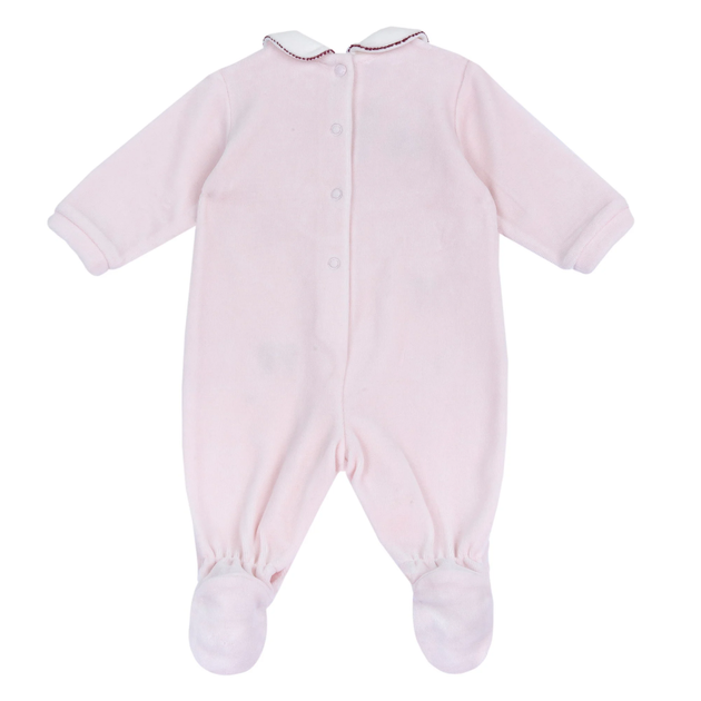Велюровый комбинезон Chicco Alexa, цвет розовый, размер 56 (091.00243.011) - Фото 2 Велюровый комбинезон Chicco Alexa, цвет розовый, размер 56 (091.00243.011) - изображение 2
