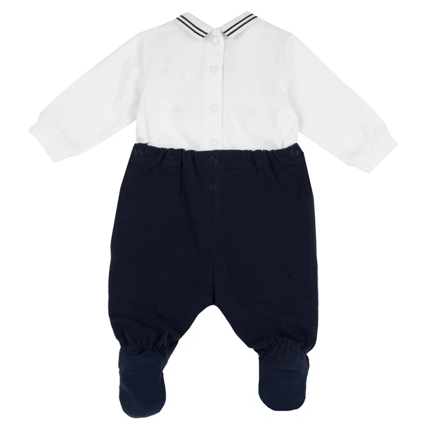 Комбинезон Chicco Elegante, цвет синий, размер 68 (261.02025.038) - Фото 3 Комбинезон Chicco Elegante, цвет синий, размер 68 (261.02025.038) - изображение 3