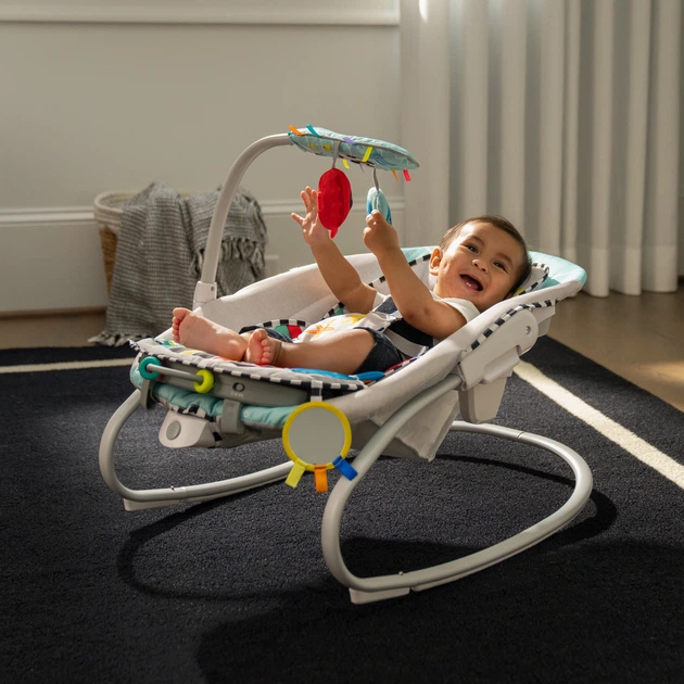 Кресло-качели 4 в 1 Baby Einstein "Kick to It" - изображение 8