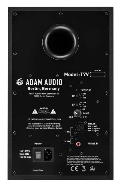 Студійний монітор ADAM активний Audio T7V (4260113133675) - зображення 3