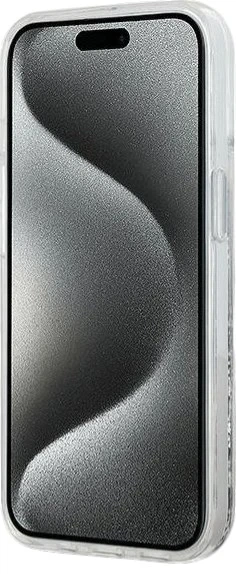 Панель Karl Lagerfeld Liquid Glitter Choupette Head Magsafe для Apple iPhone 14 / 15 / 13 Transparent (3666339285722) - зображення 7