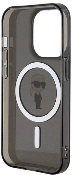 Панель Karl Lagerfeld IML Ikonik MagSafe для Apple iPhone 14 Pro Black (3666339285654) - зображення 6