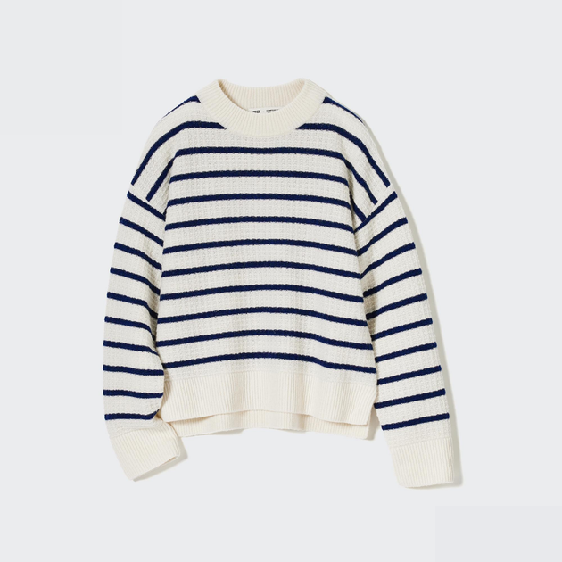 Джемпер Uniqlo розмір XS білий (464274) - Фото 2 Джемпер Uniqlo розмір XS білий (464274) - изображение 2
