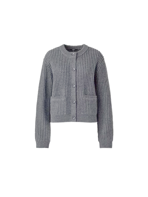 Кардиган Uniqlo розмір М сірий (03) (479676) - изображение 5