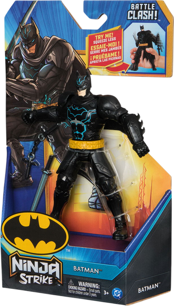 Фігурка Spin Master Batman Ninja Strike DC Comics Бетмен 15 см (681147063457) - зображення 2