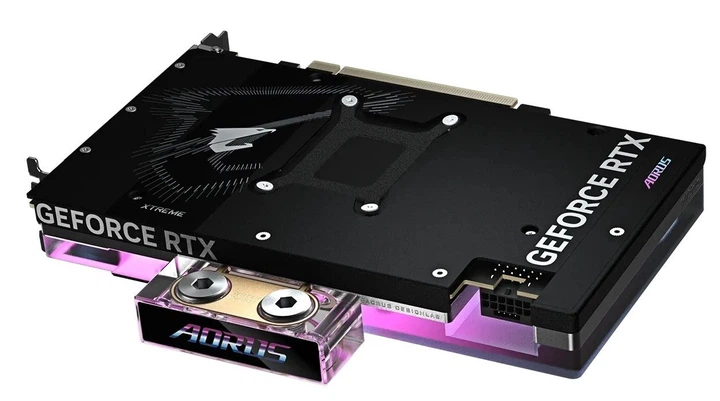 Відеокарта GF RTX 5080 16 GB GDDR7 Aorus Xtreme Waterforce WB Gigabyte ...