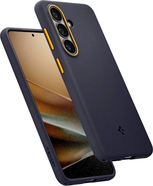 Etui plecki Spigen Nano Pog Mag MagSafe do Samsung Galaxy S26 Blueberry Navy (ACS11065) - obraz 11