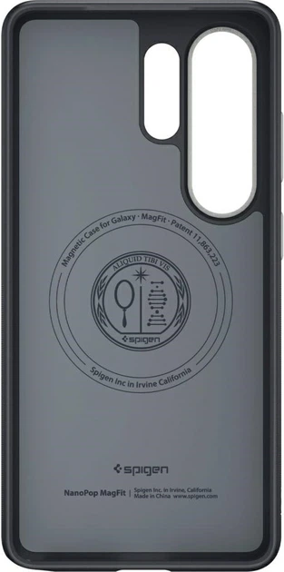 Чохол Spigen Nano Pog Mag MagSafe для Samsung Galaxy S26 Ultra Black Sesame (ACS11038) - зображення 4