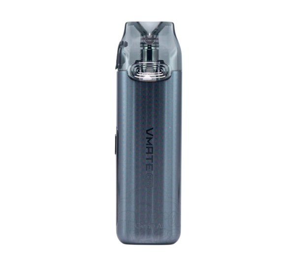 Многоразовая Pod система Voopoo Vmate Pro Power Space Grey электронная сигарета на 900 мАч до 30 Вт быстрая зарядка широкая совместимость картриджей серая - изображение 6