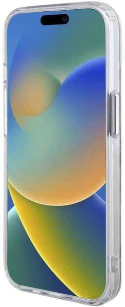 Панель Karl Lagerfeld IML Monogram Karl & Choupette Head MagSafe для Apple iPhone 15 Transparent (3666339285302) - зображення 7