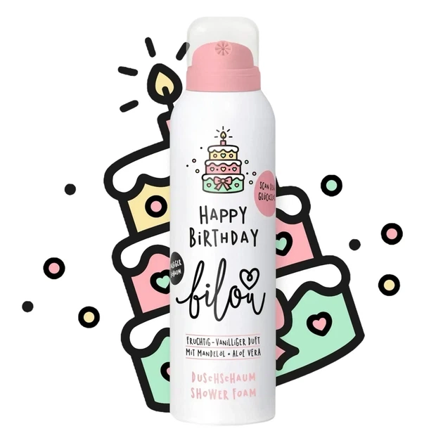 Пінка для душу Bilou Happy Birthday 200 ml