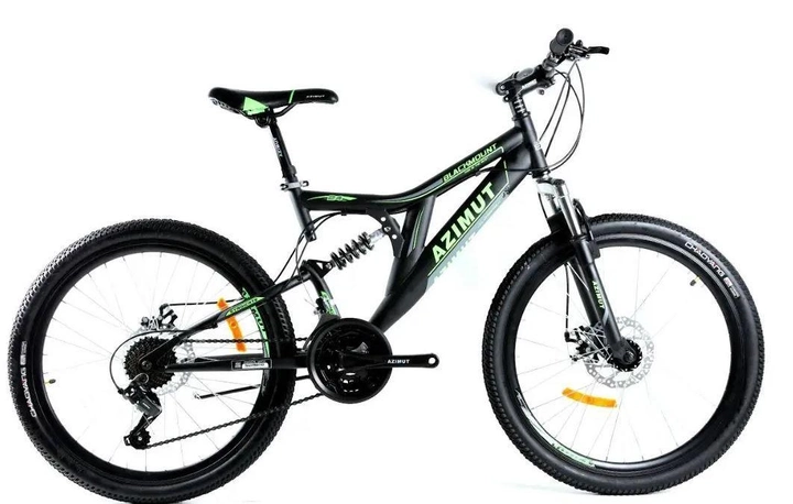 Велосипед горный Azimut Blackmount 26" рама 18 дюйма GFRD - изображение 2